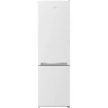 Frigorífico independiente BEKO RCSA300K40WN, 291 L total (204 L frigorífico, 87 L congelador), clase E, puerta reversible, LED, 181,3 cm, blanco