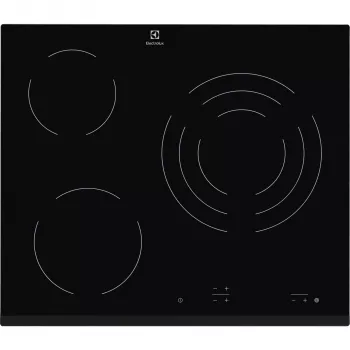 Placa vitrocerámica Electrolux EHF6232FOK negra 60 cm