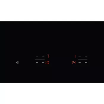 Placa cerámica Electrolux EHF6240XXK negra de empotrar 57,6 cm 4 zonas