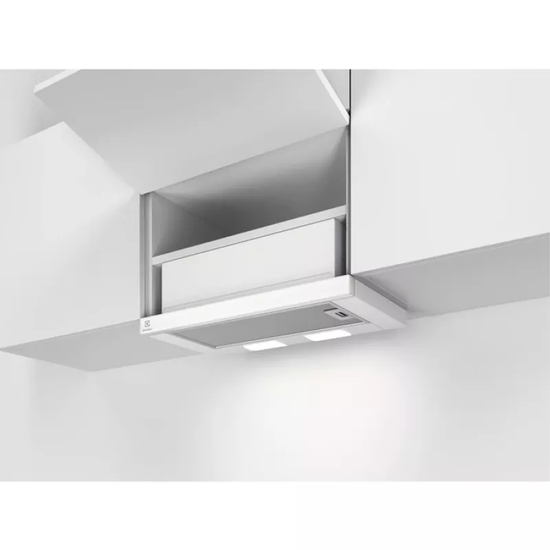 Electrolux LFP326FW semintegrada (extraíble) blanca 410 m³/h