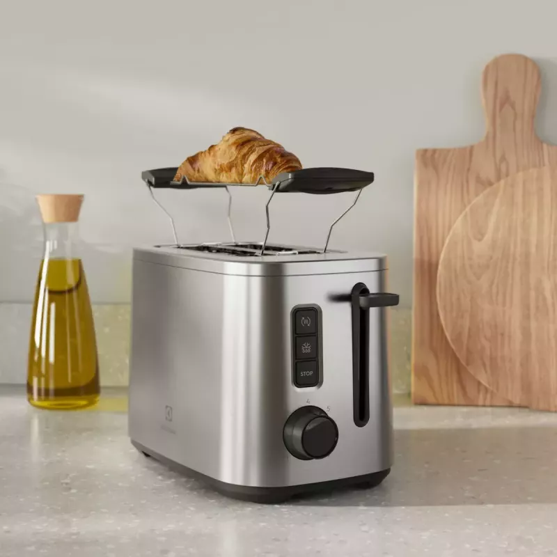 Tostadora Electrolux 910003704 E5T1-4ST 2 rebanadas 800 W acero inoxidable