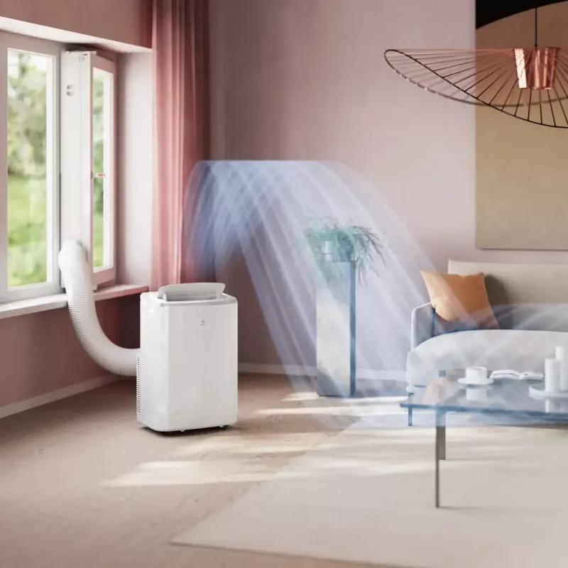 Aire acondicionado portátil Electrolux EXP34U339HW 64 dB Blanco