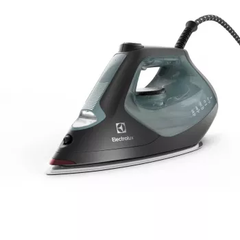 Plancha de vapor Electrolux E7SI2-6OG suela RESILIUM 2600 W Negro, Verde oscuro