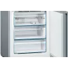 Frigorífico combi Bosch Serie 4 KGN49XLEA independiente 438 L Acero inoxidable