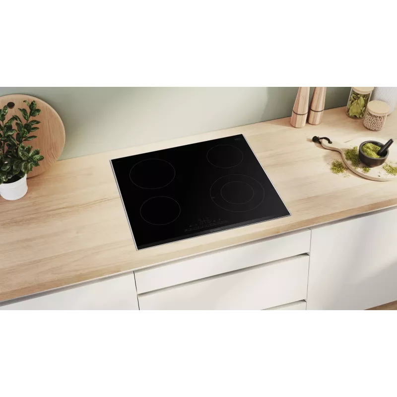 Placa Bosch Serie 6 PKF675FP2E Negra integrable 60 cm placa vitrocerámica 4 zona(s)