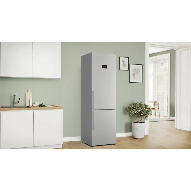 Frigorífico combi Bosch Serie 6 KGN39AIBT independiente 363 L Acero inoxidable