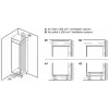 Frigorífico combi Bosch Serie 2 KIN86NSE0 integrable 260 L