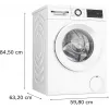 Lavadora Bosch Serie 6 WGG242Z2SN carga frontal 9 kg 1200 rpm Blanco