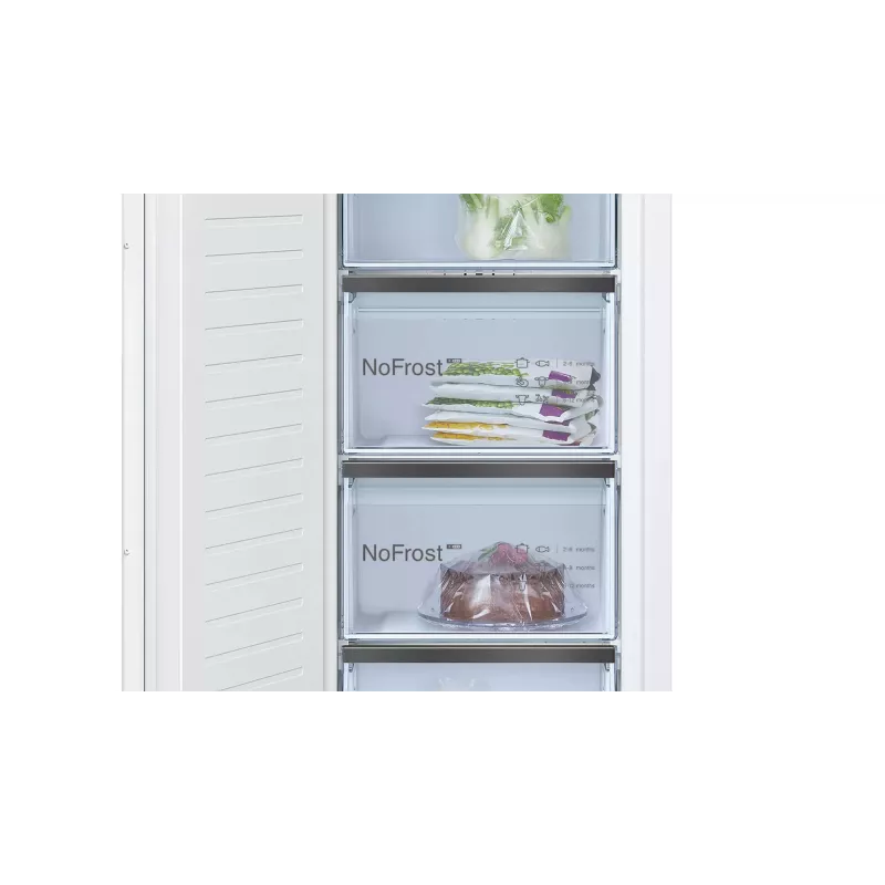 Congelador Bosch Serie 8 GIN81HNE0 congelador vertical integrable 212 L Blanco