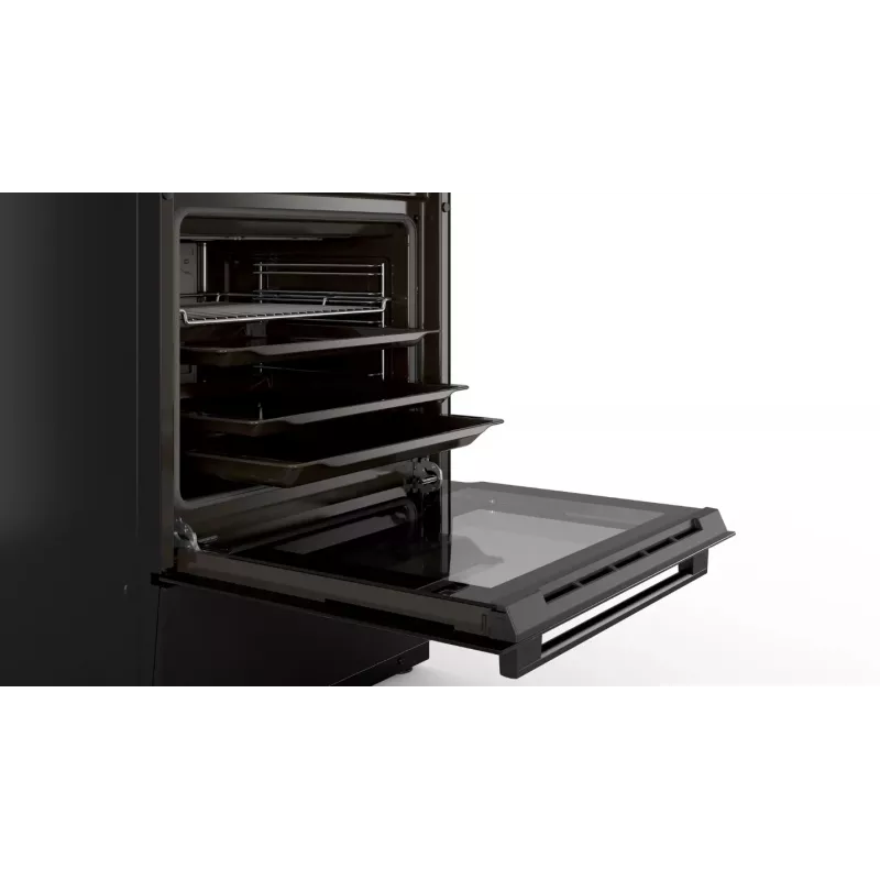 Cocina Bosch Serie 4 HLN39A060U cocina independiente placa eléctrica placa de inducción por zonas Negro