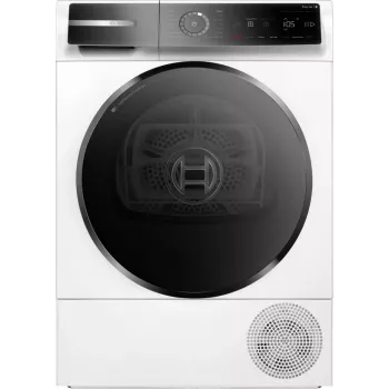 Secadora de bomba de calor Bosch Serie 8 WQB246DASN independiente carga frontal 9 kg Blanco