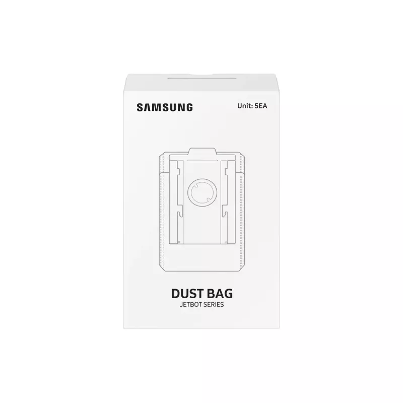 Bolsa aspirador Samsung VCA-RDB95 para robot aspirador Blanco 5 uds.