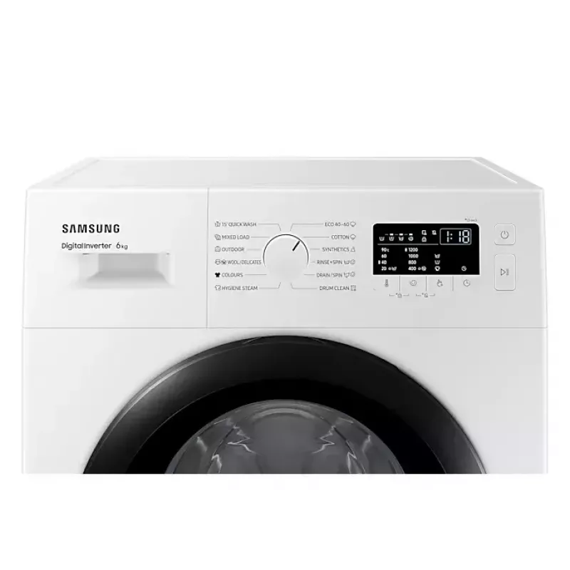 Lavadora Samsung WW60A3120BE/LE carga frontal 6 kg 1200 rpm Blanco