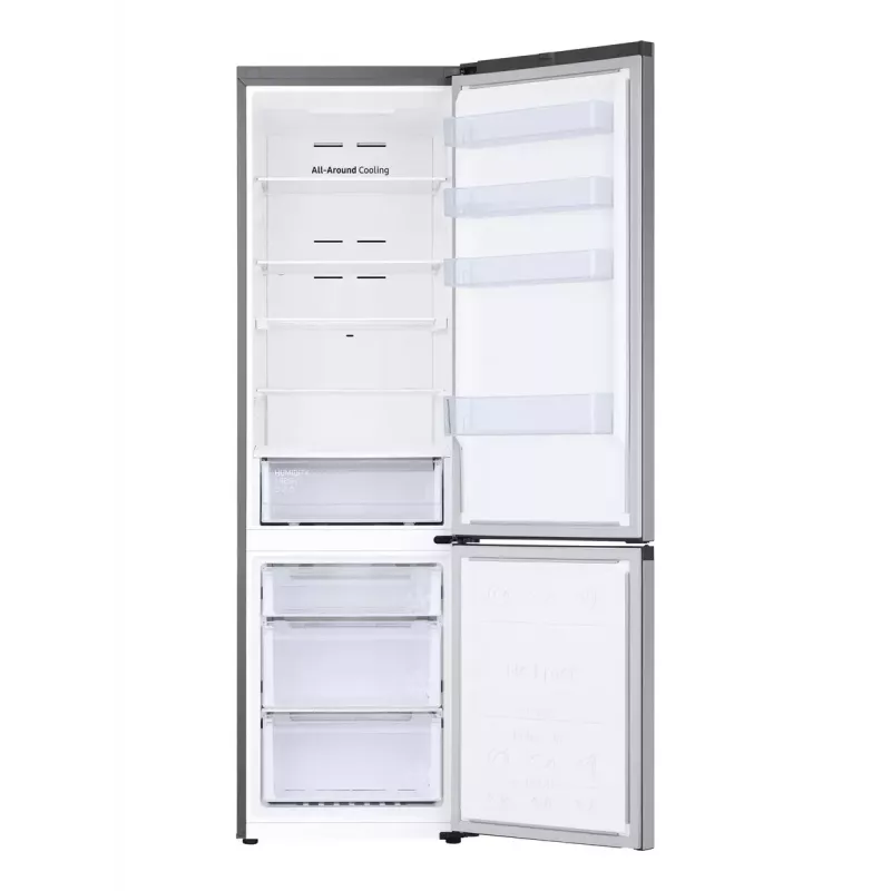 Frigorífico independiente Samsung RB38C671DSA 390 L Plata