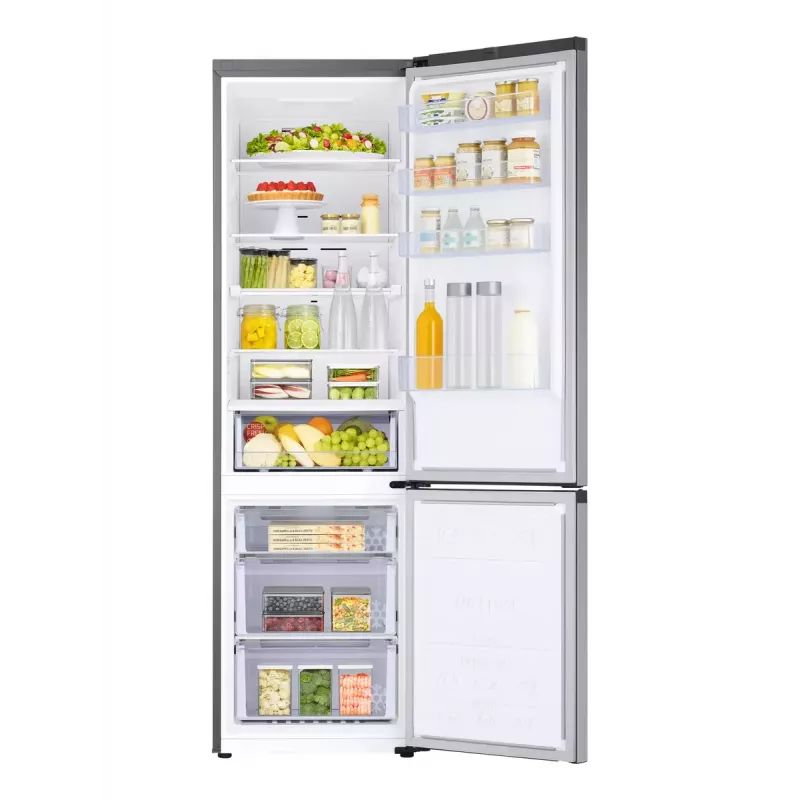 Frigorífico independiente Samsung RB38C671DSA 390 L Plata
