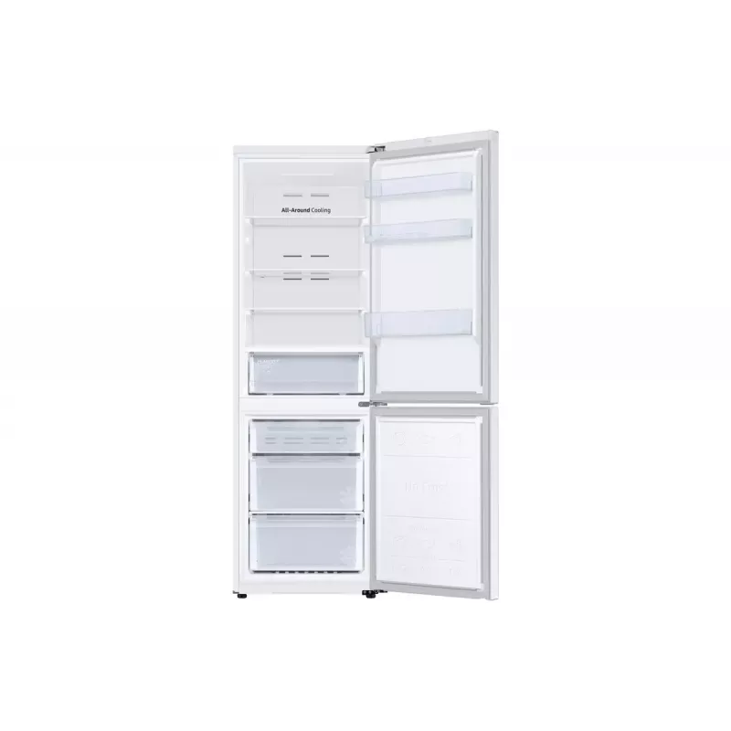 Frigorífico independiente Samsung RB34C670EWW/EF — 344 L de volumen total, frigorífico 230 L, congelador 114 L, No Frost, Blanco
