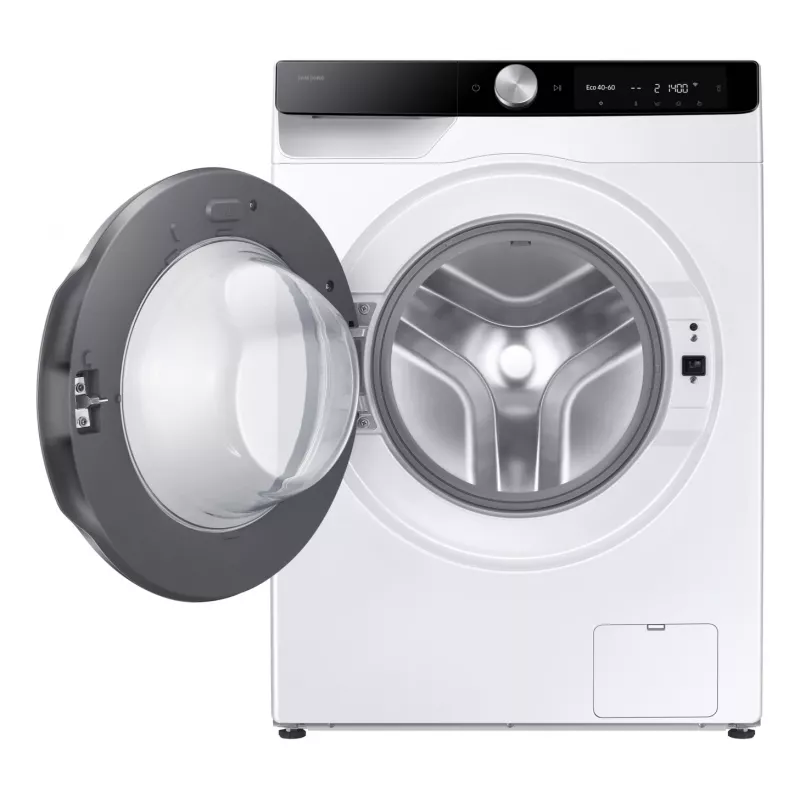 Lavadora Samsung WW90DG6G94LKU4 carga frontal 9 kg 1400 rpm Blanco