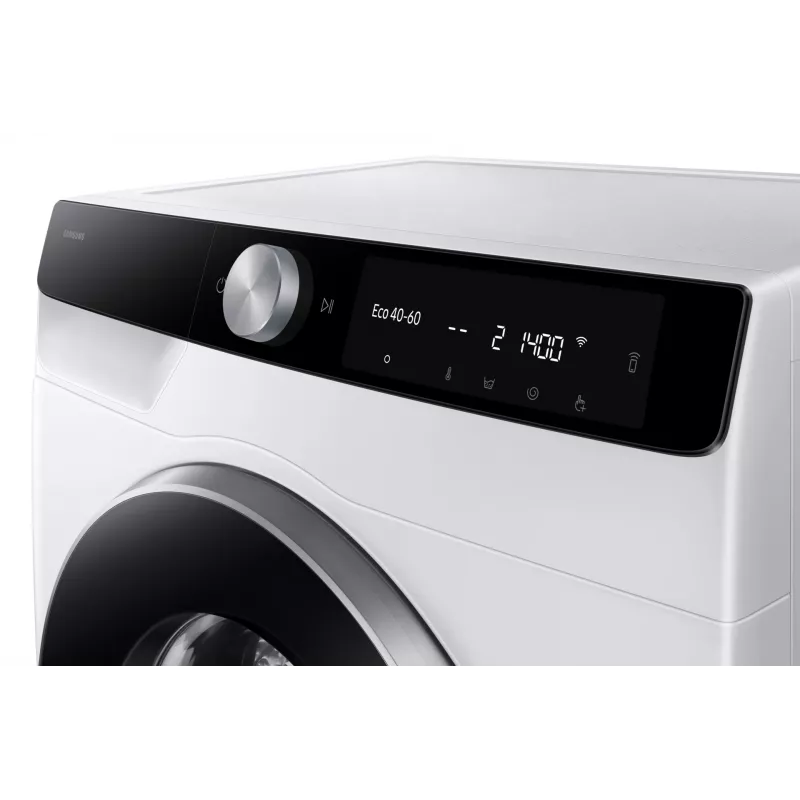 Lavadora Samsung WW90DG6G94LKU4 carga frontal 9 kg 1400 rpm Blanco