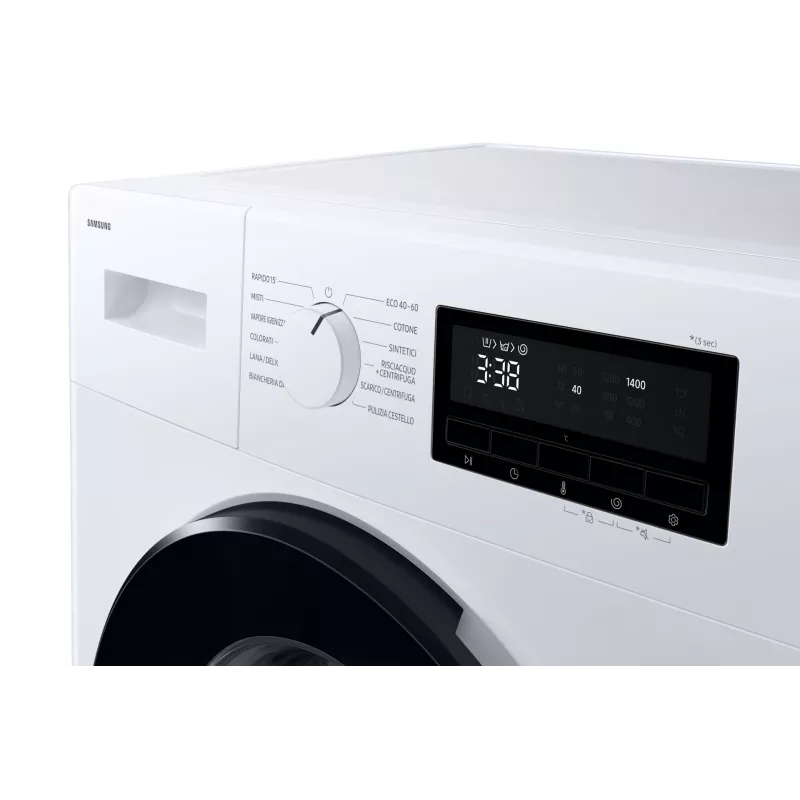 Samsung WW80FG3M05AWLF Lavadora de carga frontal 8 kg 1400 rpm Blanco