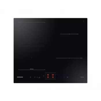 Samsung NZ8500BM Placa de inducción empotrable con zonas, Negra, 4 zonas de cocción, Control táctil, Control frontal, 590×520×48 mm
