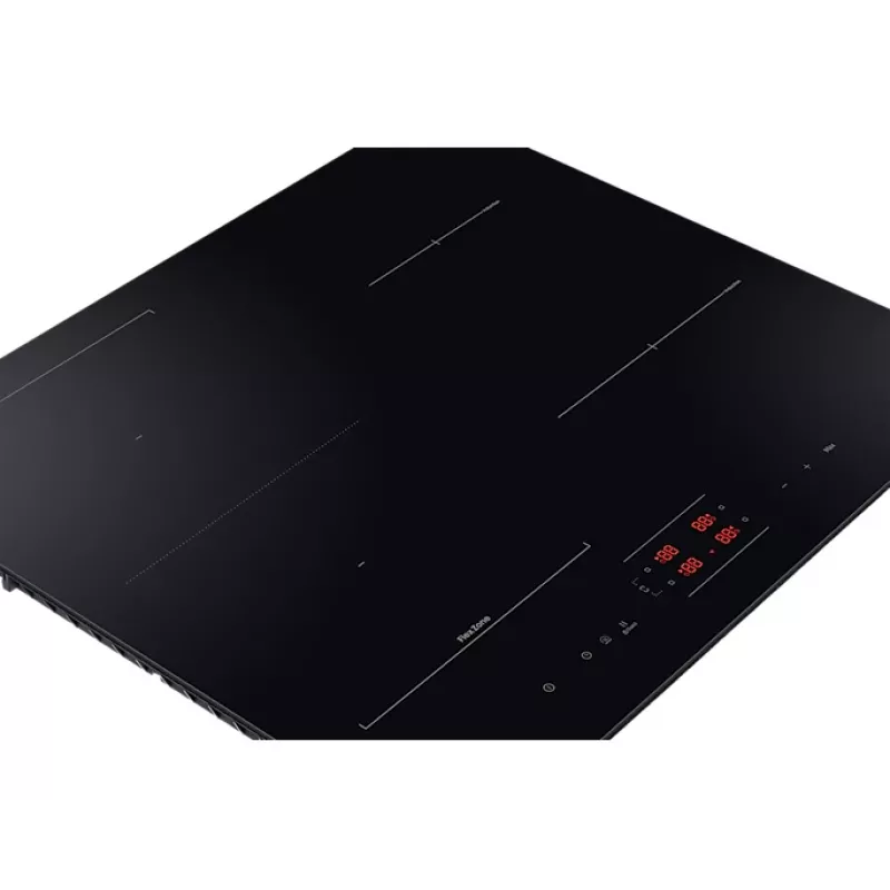 Samsung NZ64B5045FK/U2 placa de inducción encastrable, 4 zonas, control táctil, sin marco, Wi-Fi, 590×520×48 mm, negra
