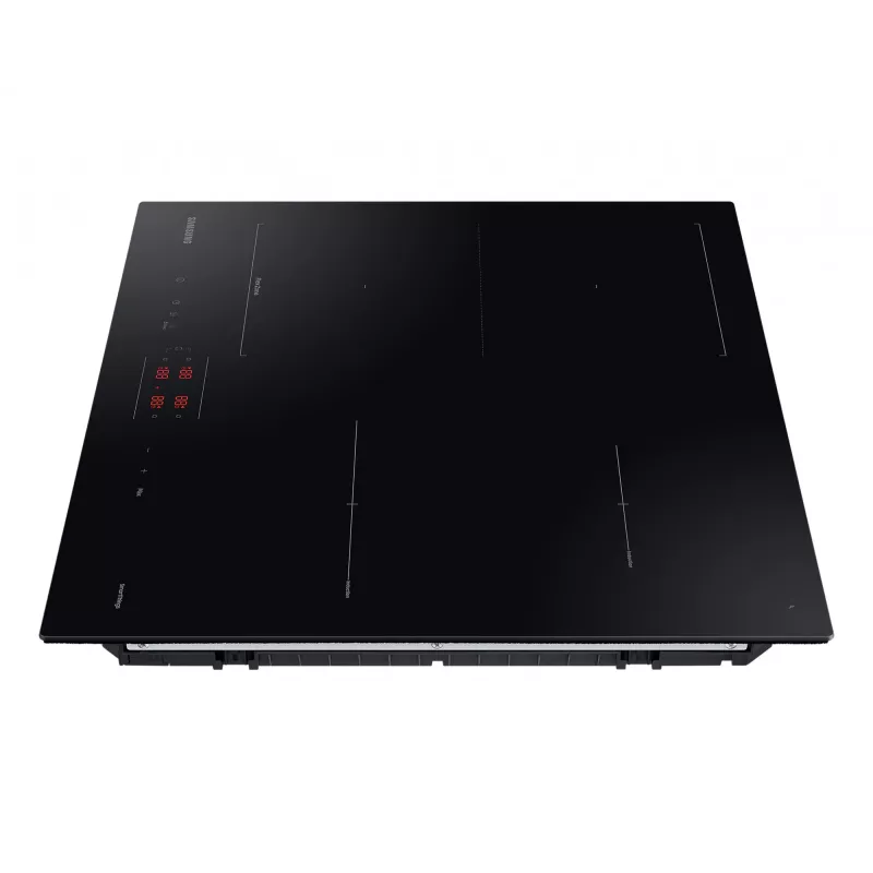 Samsung NZ64B5045FK/U2 placa de inducción encastrable, 4 zonas, control táctil, sin marco, Wi-Fi, 590×520×48 mm, negra