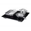 Samsung NZ64B5045FK/U2 placa de inducción encastrable, 4 zonas, control táctil, sin marco, Wi-Fi, 590×520×48 mm, negra