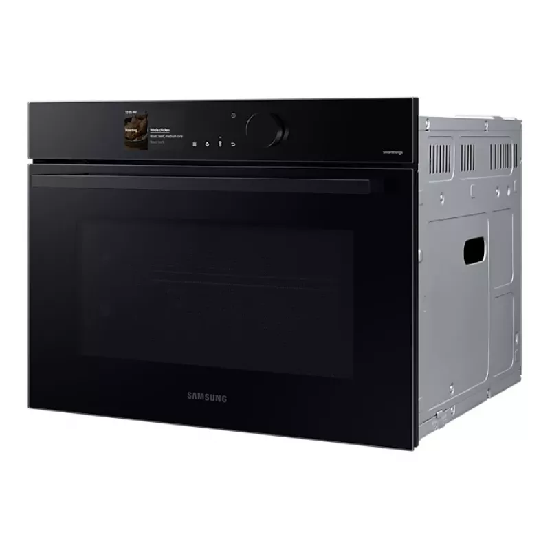 Samsung NQ5B6753CAK/U3 horno compacto encastrable con función de microondas, 50 l, limpieza al vapor, Wi-Fi, negro