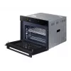 Samsung NQ5B6753CAK/U3 horno compacto encastrable con función de microondas, 50 l, limpieza al vapor, Wi-Fi, negro