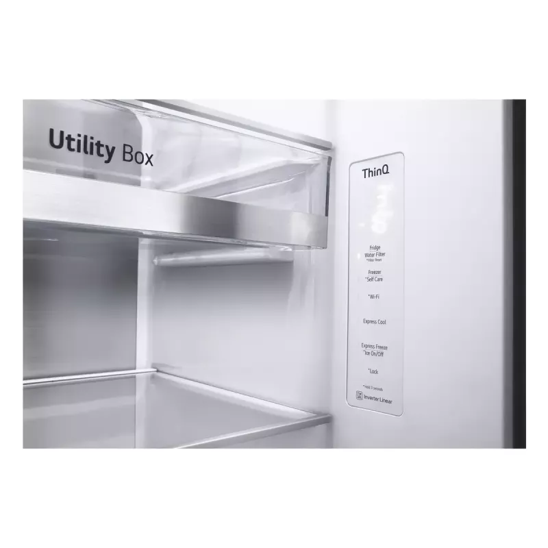 Frigorífico americano LG InstaView™ ThinQ™ GSXV90MCAE 635 L