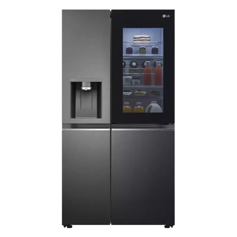 LG InstaView ™ ThinQ™ GSXV91MCAE Frigorífico combi americano 635 L