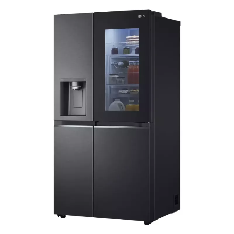 LG InstaView ™ ThinQ™ GSXV91MCAE Frigorífico combi americano 635 L