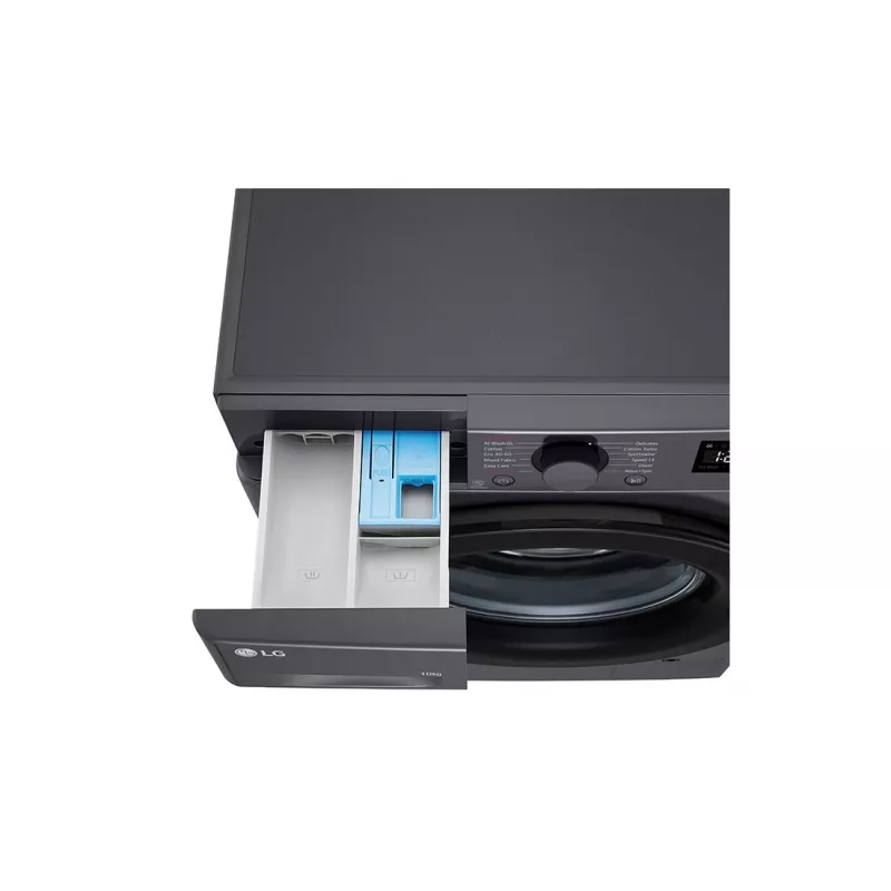 LG F4WR510SBM Lavadora de carga frontal 10 kg 1360 rpm Negro
