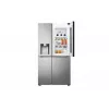 LG InstaView GSXV91PZAE Frigorífico side-by-side de libre instalación 635 L Negro, Acero inoxidable