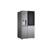 LG InstaView GSXV91PZAE Frigorífico side-by-side de libre instalación 635 L Negro, Acero inoxidable