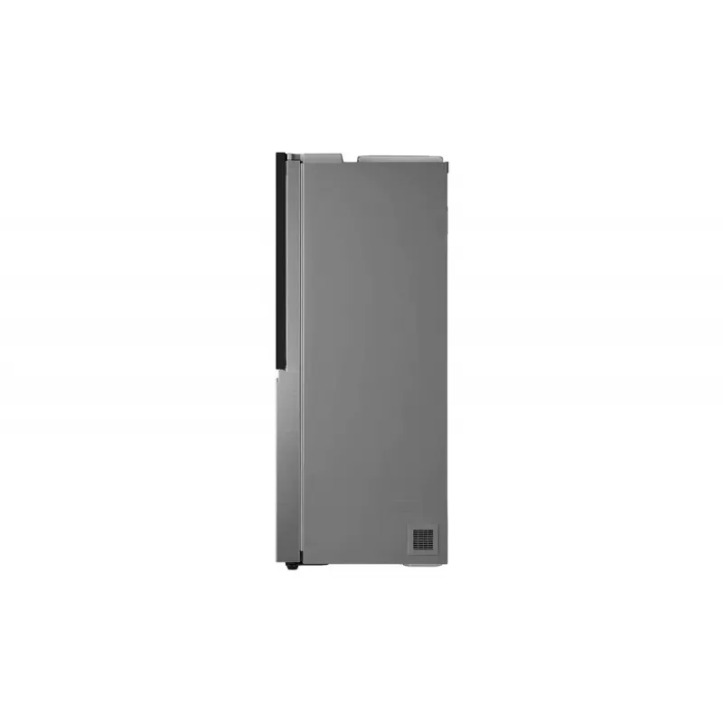 LG InstaView GSXV91PZAE Frigorífico side-by-side de libre instalación 635 L Negro, Acero inoxidable