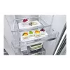 LG InstaView GSXV91PZAE Frigorífico side-by-side de libre instalación 635 L Negro, Acero inoxidable