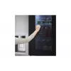 LG InstaView GSXV91PZAE Frigorífico side-by-side de libre instalación 635 L Negro, Acero inoxidable