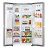 Frigorífico side-by-side LG GSLC41PYPE, 641 L total, frigorífico 420 L / congelador 221 L, libre instalación, plata