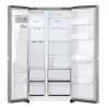 Frigorífico side-by-side LG GSLC41PYPE, 641 L total, frigorífico 420 L / congelador 221 L, libre instalación, plata