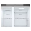 Frigorífico side-by-side LG GSLC41PYPE, 641 L total, frigorífico 420 L / congelador 221 L, libre instalación, plata