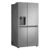 Frigorífico side-by-side LG GSLC41PYPE, 641 L total, frigorífico 420 L / congelador 221 L, libre instalación, plata