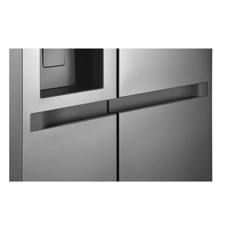 Frigorífico side-by-side LG GSLC41PYPE, 641 L total, frigorífico 420 L / congelador 221 L, libre instalación, plata