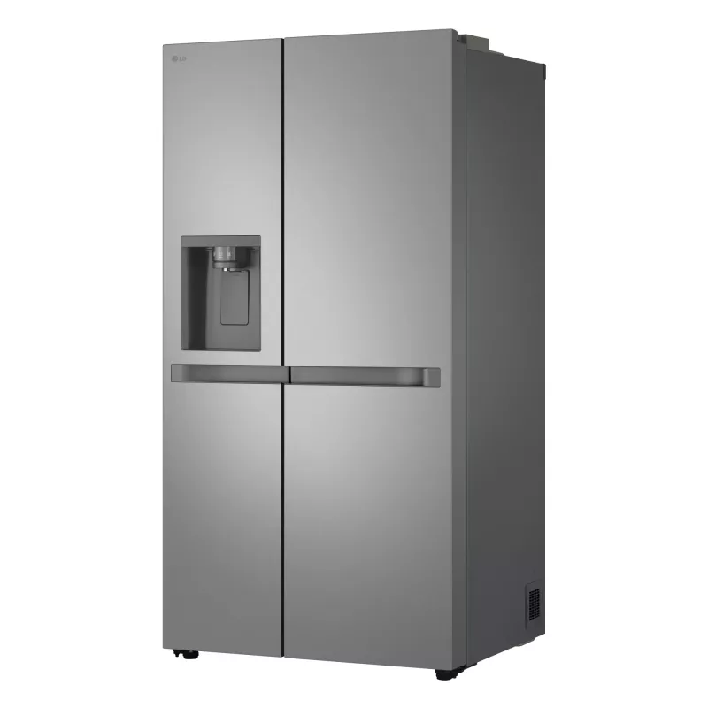 Frigorífico side-by-side LG GSLC41PYPE, 641 L total, frigorífico 420 L / congelador 221 L, libre instalación, plata