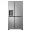 Frigorífico side-by-side LG GSLC41PYPE, 641 L total, frigorífico 420 L / congelador 221 L, libre instalación, plata