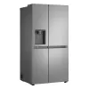 Frigorífico side-by-side LG GSLC41PYPE, 641 L total, frigorífico 420 L / congelador 221 L, libre instalación, plata