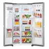 Frigorífico side-by-side LG GSLC41PYPE, 641 L total, frigorífico 420 L / congelador 221 L, libre instalación, plata