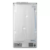 Frigorífico side-by-side LG GSLC41PYPE, 641 L total, frigorífico 420 L / congelador 221 L, libre instalación, plata
