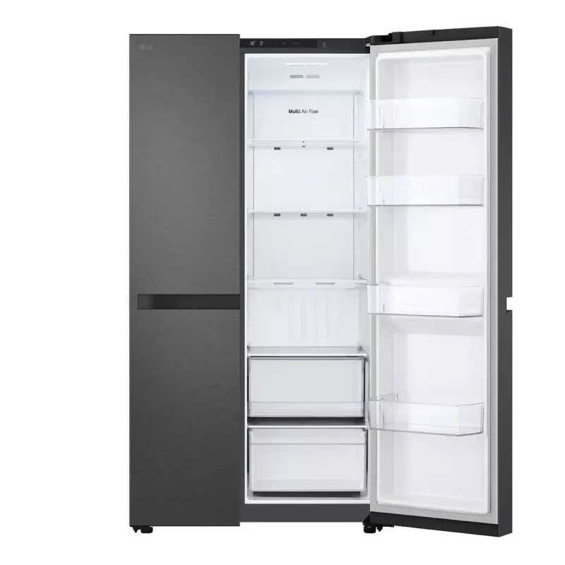 LG GSBC40EPPE Frigorífico side-by-side de libre instalación 664 L E Negro