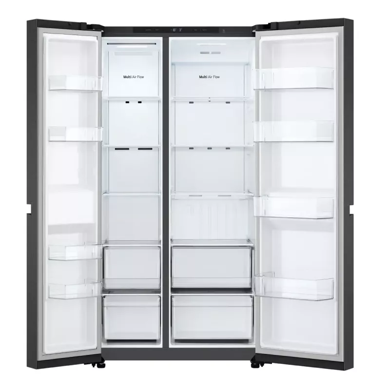 LG GSBC40EPPE Frigorífico side-by-side de libre instalación 664 L E Negro